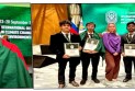 বাংলাদেশের তাসিন মোহাম্মাদ- এর  স্বর্ণপদক জয়